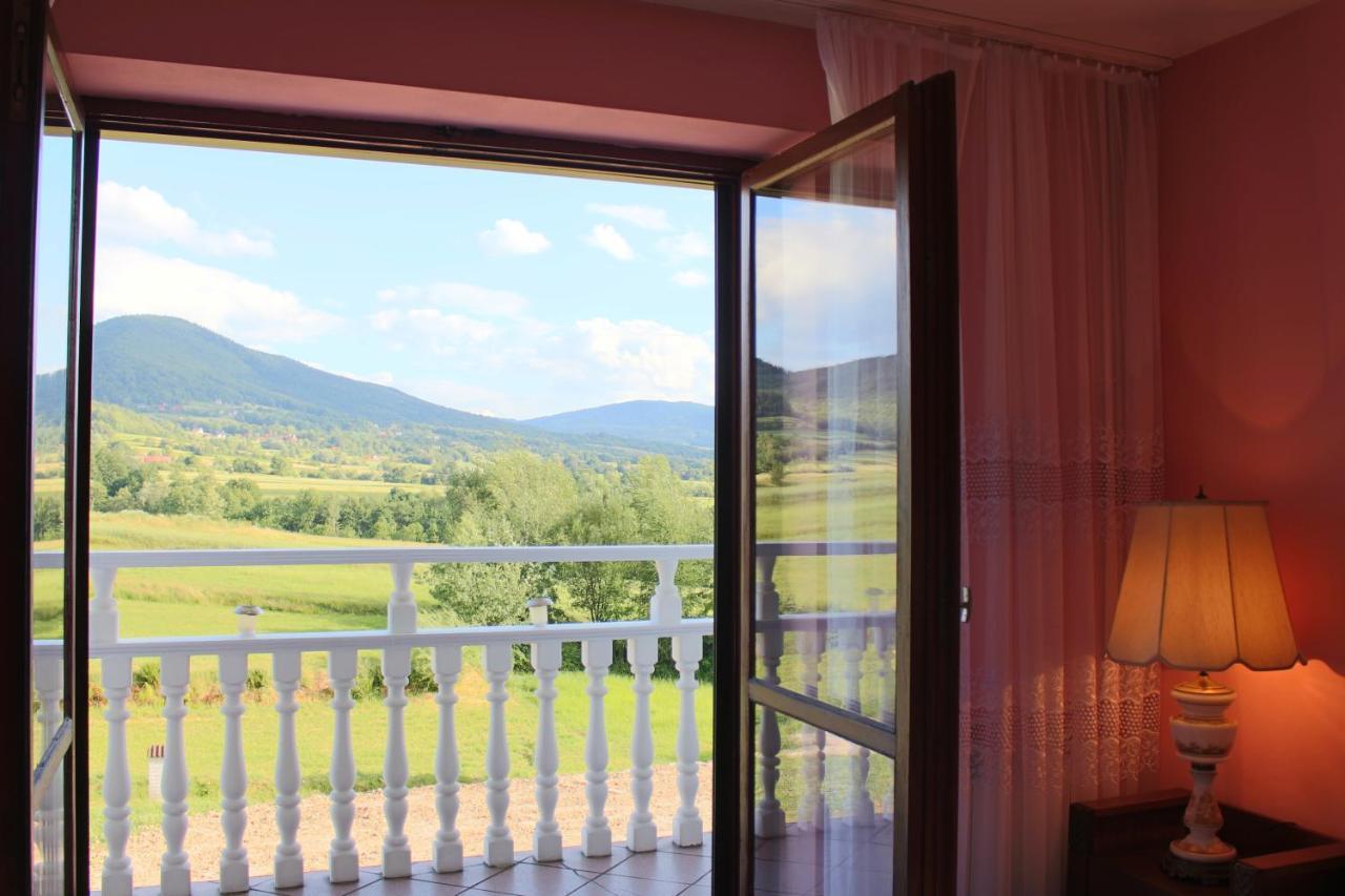 Grand Panorama Bed and Breakfast Wisniowa  Buitenkant foto